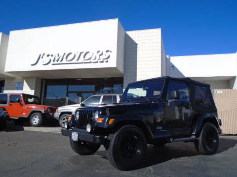 2001 Jeep Wrangler for sale at J'S MOTORS in San Diego CA