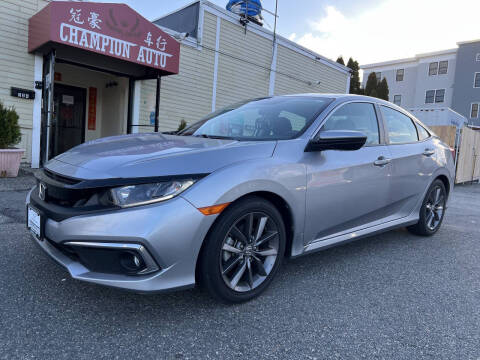 2020 Honda Civic for sale at Champion Auto LLC in Quincy MA