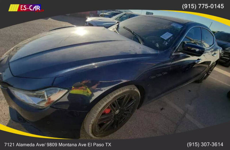 2016 Maserati Ghibli for sale at Escar Auto in El Paso TX