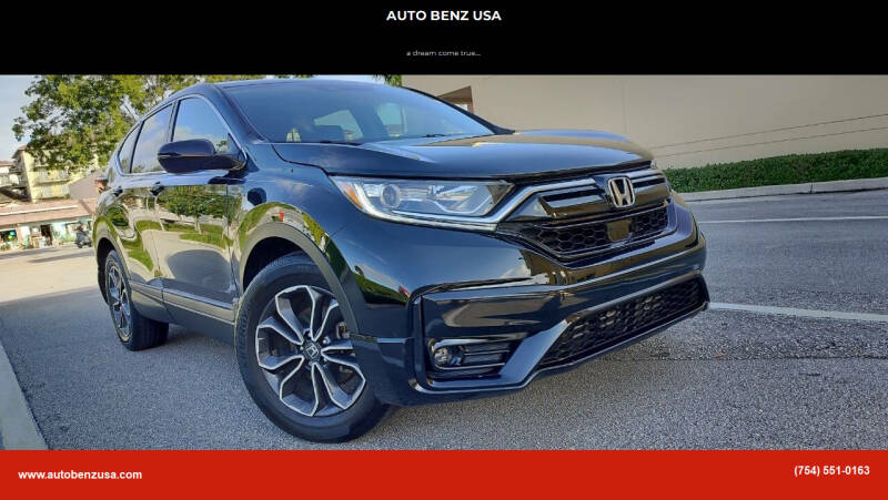 2021 Honda CR-V for sale at AUTO BENZ USA in Fort Lauderdale FL