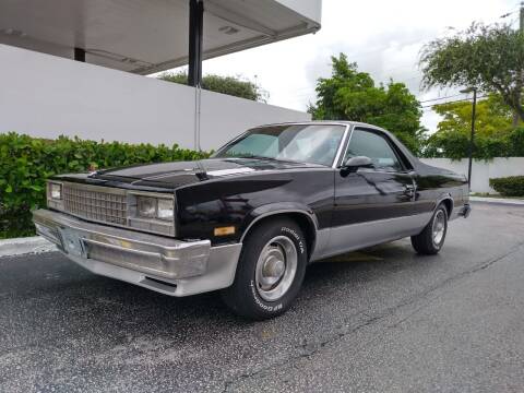 1986 Chevrolet El Camino for sale at Car Mart Leasing & Sales in Hollywood FL