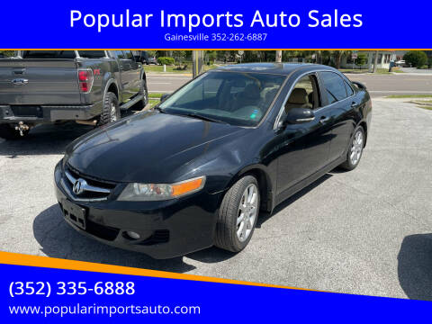 2008 Acura TSX for sale at Popular Imports Auto Sales in Gainesville FL