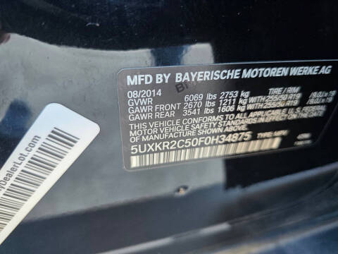 2015 BMW X5 sDrive35i