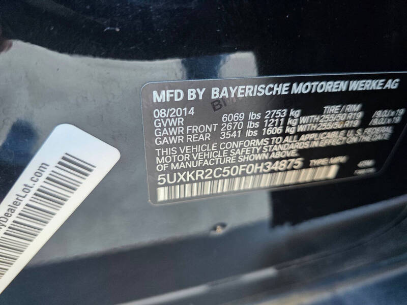 2015 BMW X5 sDrive35i