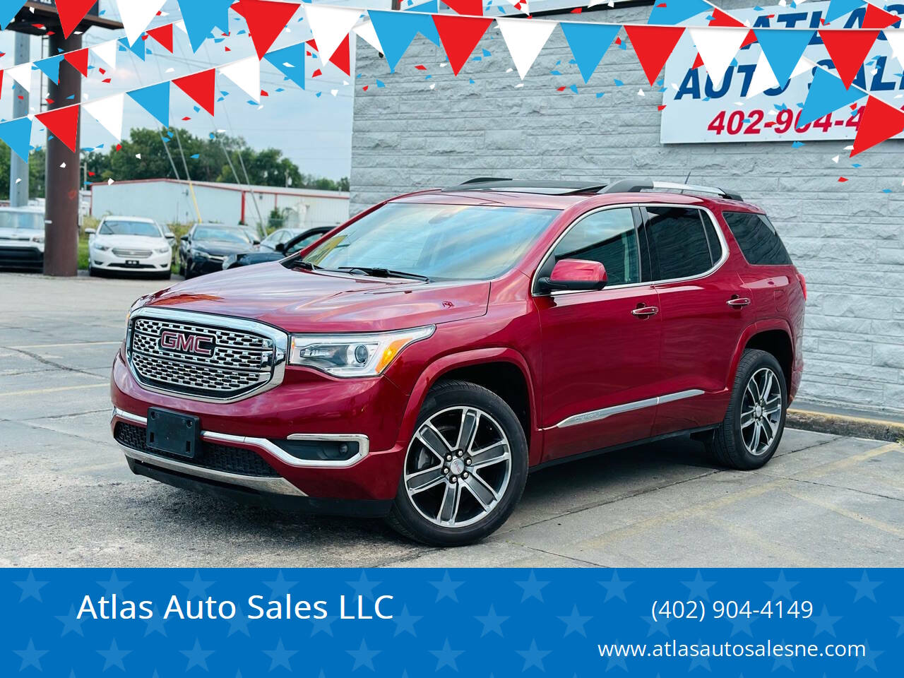 2019 GMC Acadia for sale at Atlas Auto Sales LLC in Lincoln, NE