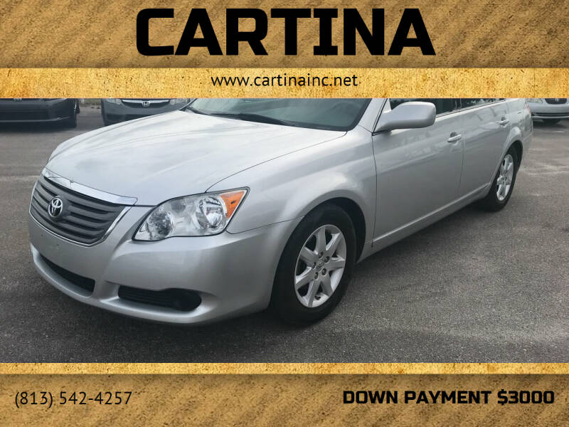 2009 Toyota Avalon for sale at Cartina in Tampa FL