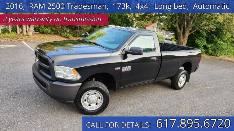 2016 RAM 2500 for sale at Carlot Express in Stow MA