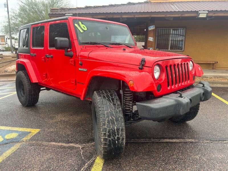 2016 Jeep Wrangler Unlimited Sport