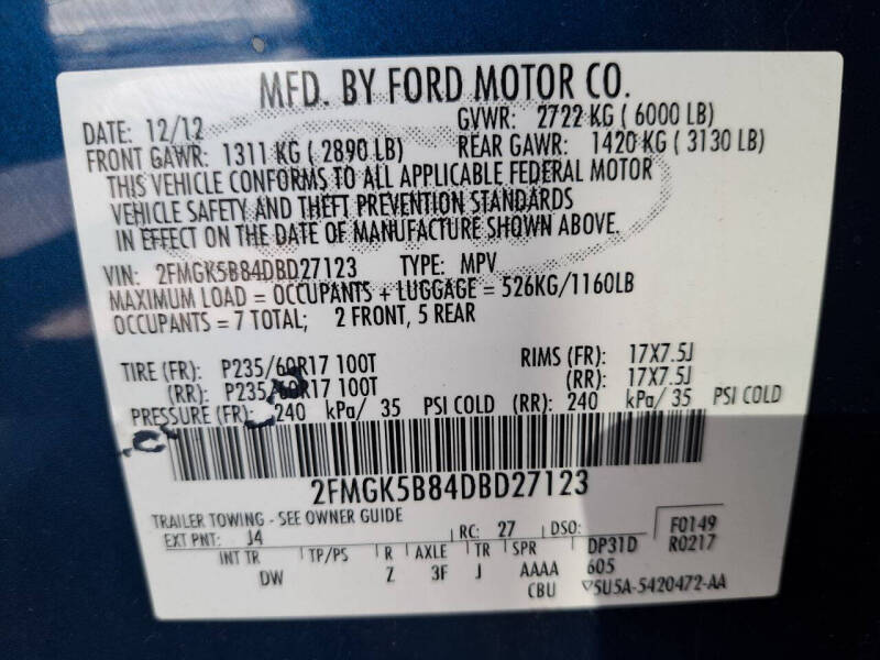 2013 Ford Flex SE