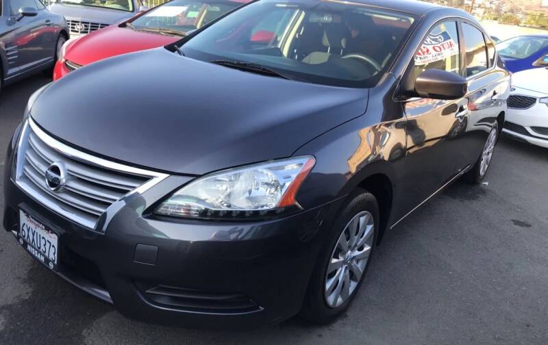 2013 Nissan Sentra for sale at GRAND AUTO SALES - CALL or TEXT us at 619-503-3657 in Spring Valley CA