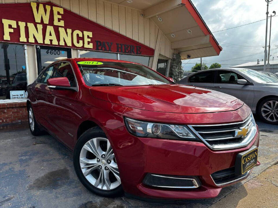 2014 Chevrolet Impala for sale at Caspian Auto Sales in Oklahoma City, OK