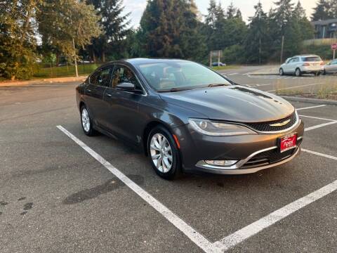 2015 Chrysler 200 for sale at Apex Motors Inc. in Tacoma WA
