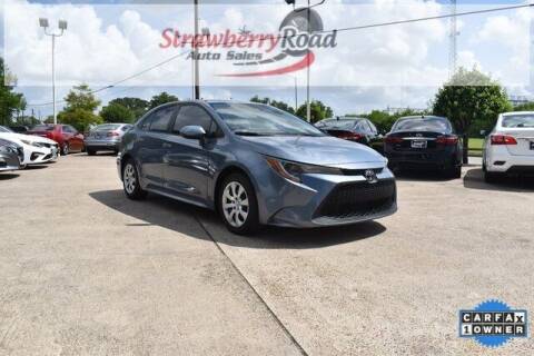 2021 Toyota Corolla for sale at Strawberry Road Auto Sales in Pasadena TX