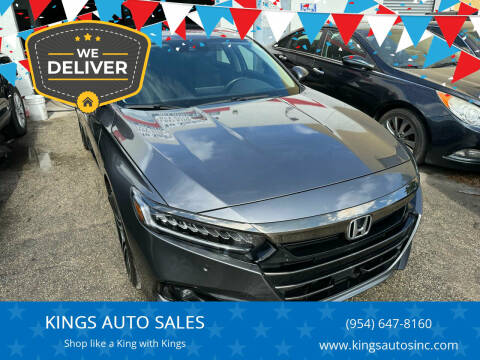 2021 Honda Accord for sale at KINGS AUTO SALES in Hollywood FL