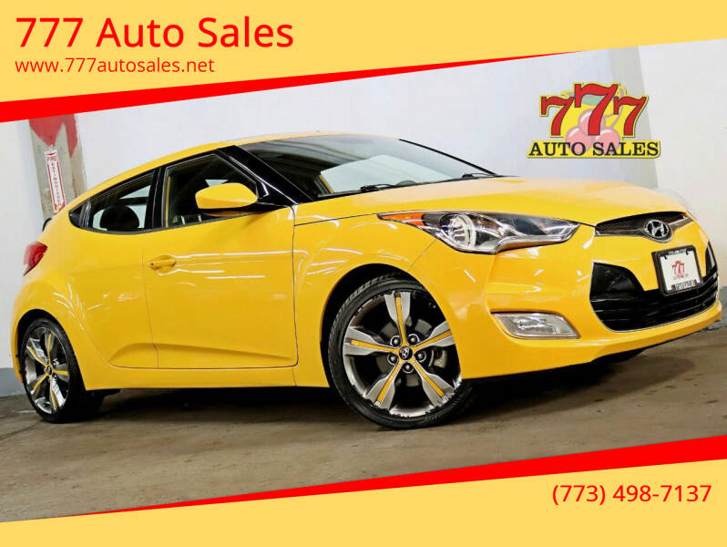 2013 Hyundai Veloster for sale at 777 Auto Sales in Bedford Park IL