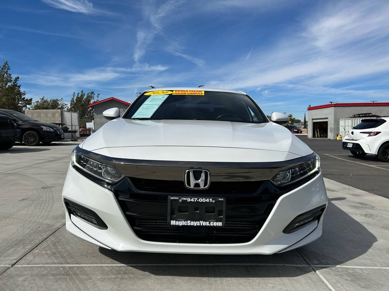 2020 Honda Accord for sale at Magic Auto Sales in Hesperia, CA