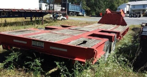 1958 Hyster 38' Equipment Trailer