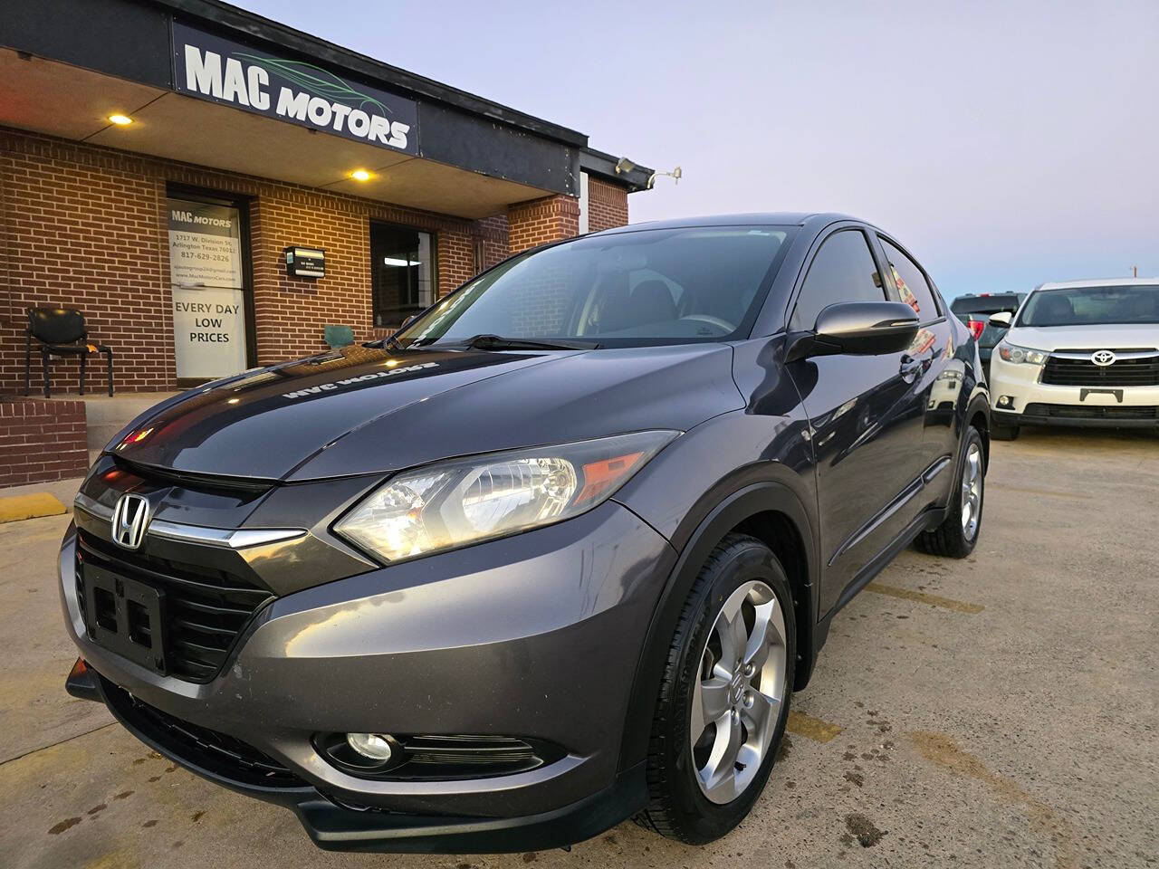 2017 Honda HR-V for sale at Mac Motors in Arlington, TX