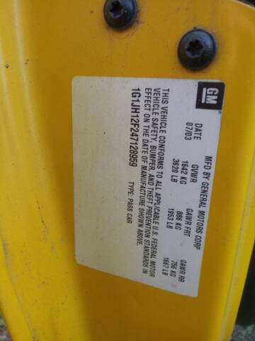 2004 Chevrolet Cavalier LS Sport