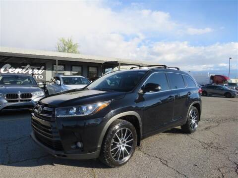 2018 Toyota Highlander for sale at Central Auto in South Salt Lake UT