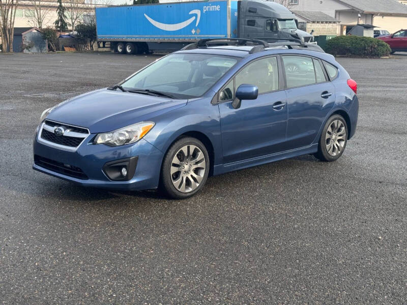 2012 Subaru Impreza for sale at AF Auto Sales LLC in Auburn WA