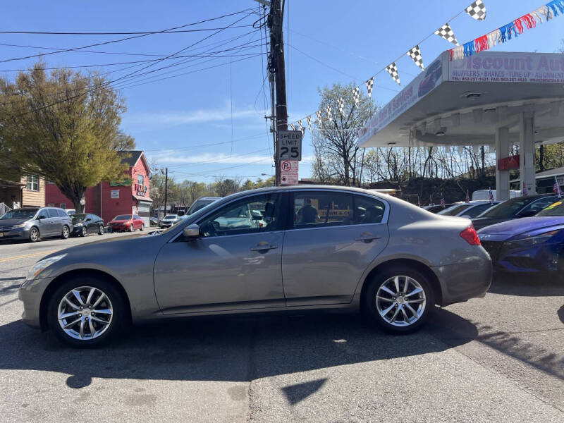 Used 2009 INFINITI G Sedan 37x with VIN JNKCV61F29M360766 for sale in Paterson, NJ