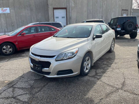 2015 Chevrolet Malibu for sale at BEAR CREEK AUTO SALES in Spring Valley MN