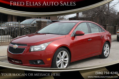 2013 Chevrolet Cruze for sale at Fred Elias Auto Sales in Center Line MI