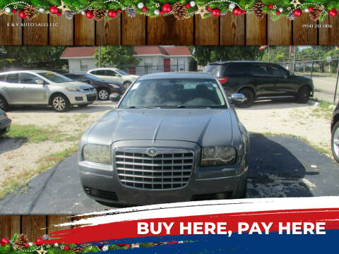 2007 Chrysler 300 for sale at K & V AUTO SALES LLC in Hollywood FL