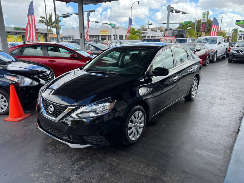 2019 Nissan Sentra for sale at American Auto Sales in Hialeah FL