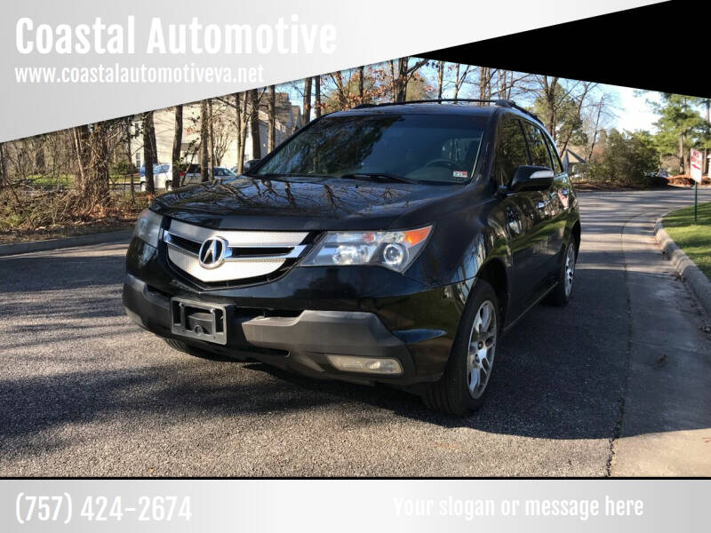 2009 Acura MDX for sale at Coastal Automotive in Virginia Beach VA