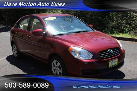 2008 Hyundai Accent for sale at Dave Morton Auto Sales in Salem OR