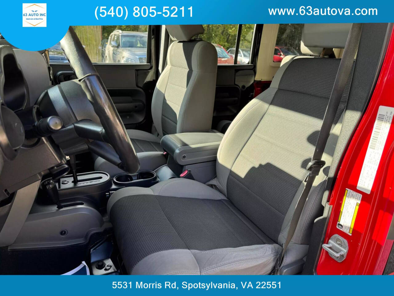 2007 Jeep Wrangler Unlimited for sale at 63 Auto Inc in Spotsylvania, VA