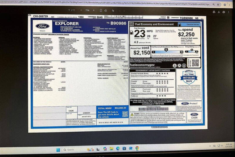 2026 Ford Explorer ST-Line