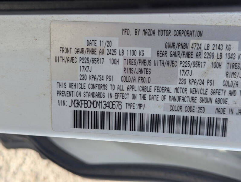 2021 Mazda CX-5 Touring