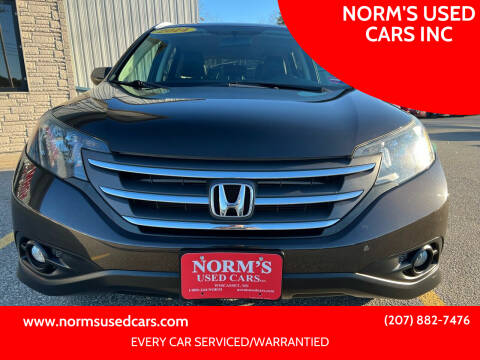 2014 Honda CR-V for sale at NORM'S USED CARS INC in Wiscasset ME