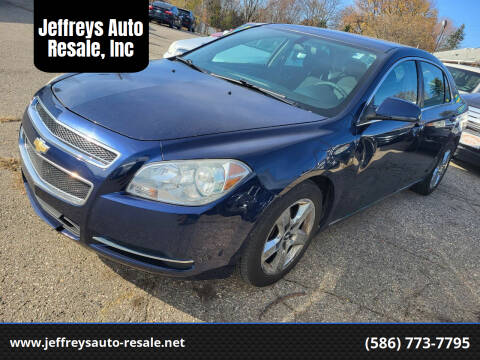 2010 Chevrolet Malibu for sale at Jeffreys Auto Resale, Inc in Clinton Township MI