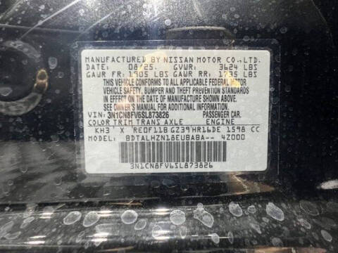 2025 Nissan Versa SR