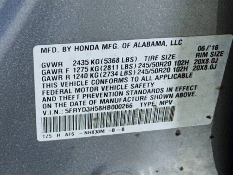 2017 Acura MDX w/Tech