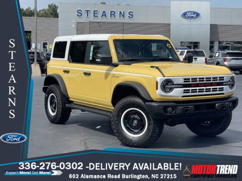 2023 Ford Bronco for sale at Stearns Ford in Burlington NC