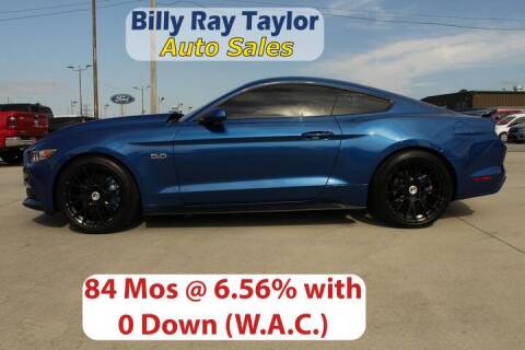 2017 Ford Mustang for sale at Billy Ray Taylor Auto Sales in Cullman AL