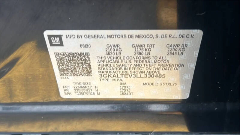 2020 GMC Terrain SLE