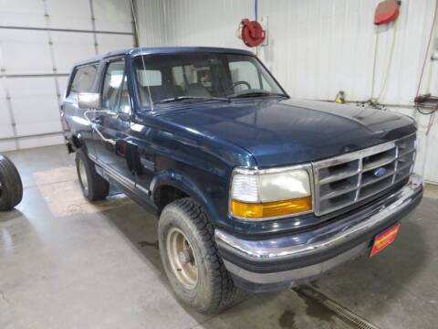 1994 Ford Bronco for sale at Grey Goose Motors in Pierre SD