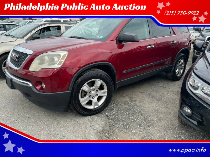 2009 GMC Acadia for sale at Philadelphia Public Auto Auction in Philadelphia PA