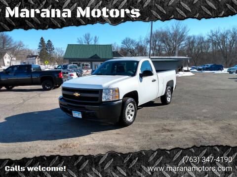 2012 Chevrolet Silverado 1500 for sale at Marana Motors in Princeton MN