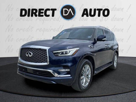 2019 Infiniti QX80 for sale at Direct Auto in Biloxi MS