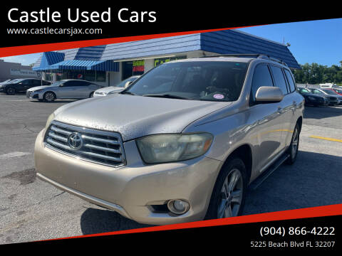 2008 Toyota Highlander for sale at Castle Used Cars in Jacksonville FL