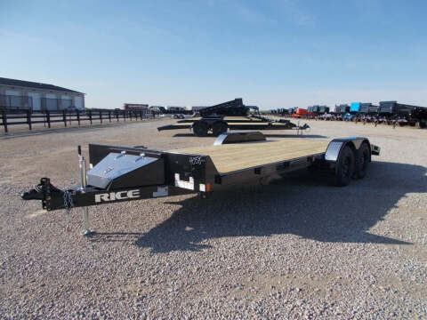 2021 Rice Trailers 7K Car Hauler