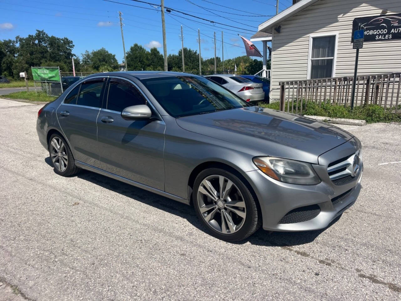 2015 Mercedes-Benz C-Class for sale at Hobgood Auto Sales in Land O Lakes, FL