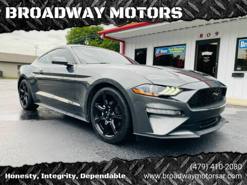 2020 Ford Mustang for sale at BROADWAY MOTORS in Van Buren AR